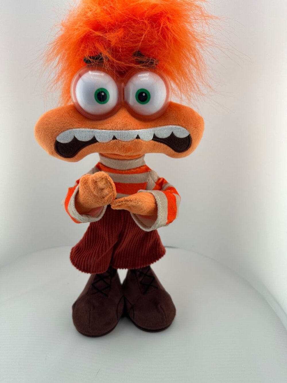 Disney Pixar Inside Out 2 Shaking with Anxiety 13" Talking Feature Plush